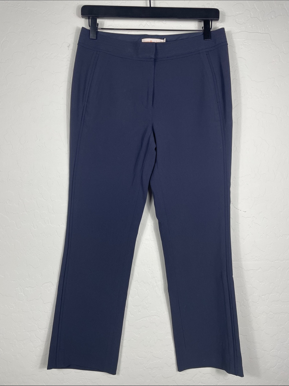 Tory Burch Classic Navy Women's Straight Pants Size 2